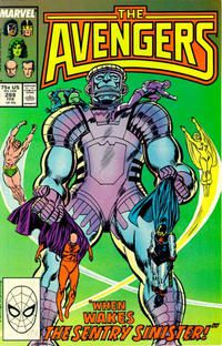 Gibi The Avengers #288 Autor Vários (1988) [usado]