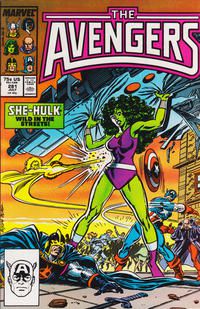 Gibi The Avengers #281 Autor Vários (1987) [usado]