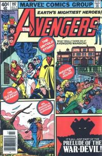 Gibi The Avengers #197 Autor Vários (1980) [usado]