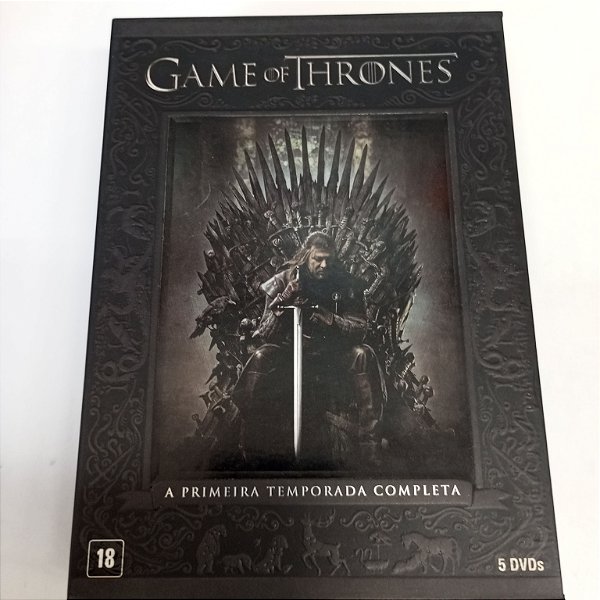 Dvd Game Of Thones - a Primeira Temporada Completa Editora David Benoff [usado]