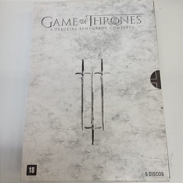 Dvd Game Of Thrones - a Terceira Temporada Completa Editora David Benoff [usado]