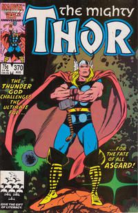 Gibi The Mighty Thor # 370 Autor (1986) [usado]