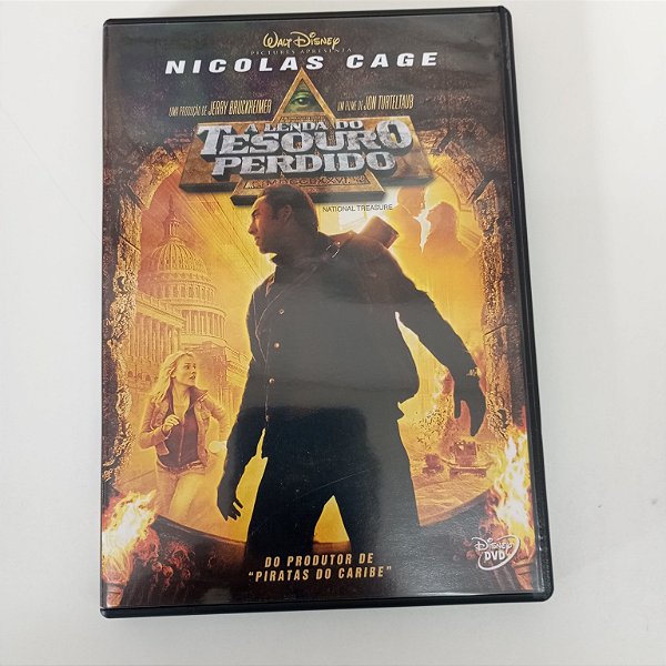 Dvd a Lenda do Tesouro Perdido Editora Jun Tuteltaub [usado]