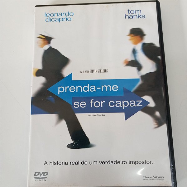 Dvd Prenda-me Se For Capaz Editora Steven Spielberg [usado]