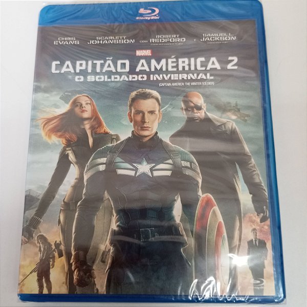 Dvd Capitão América 2- o Soldado Invernal Blu-ray Disc Editora [novo]