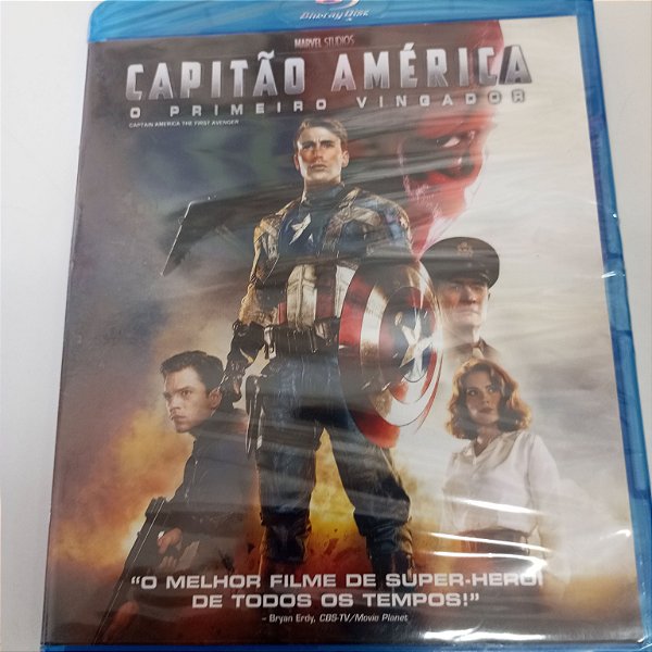 Dvd Capitão América - o Primeiro Vingador Blu-ray Disc Editora [novo]