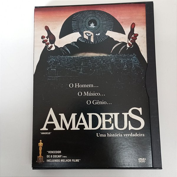 Dvd Amadeus - o Homem ...o Musico... o Genio Editora Miklos Forman [usado]