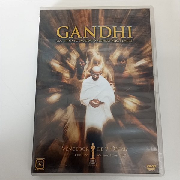 Dvd Gandh - seu Triunfo Mudo para Sempre Editora Richard [usado]