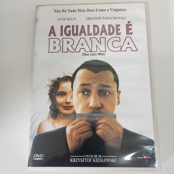 Dvd a Igualdade é Branca Editora Krzystof Kieslowski [usado]