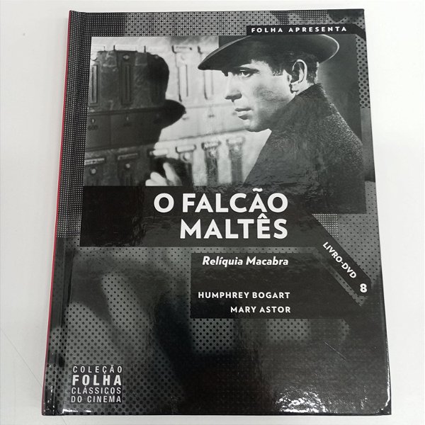 Dvd o Falção Maltês 8 - Coleção Folha Clássicos do Cinema Editora John Huston [usado]