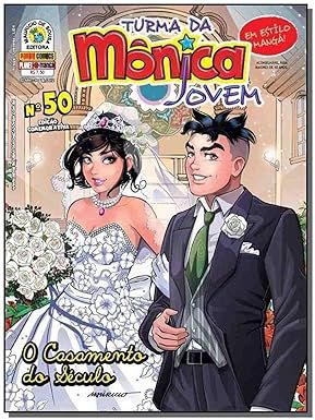 Gibi Turma da Mônica Jovem. Mangá - Volume 50: o Casamento do Século Autor Mauricio de Sousa [usado]
