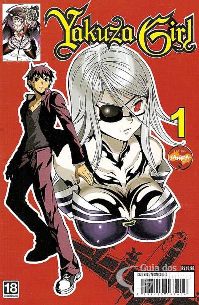 Gibi Yakuza Girl Nº 01 Autor Masaki Motonaga (2012) [usado]