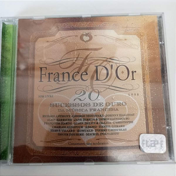 Cd France D´or 20 Interprete Varios [usado]