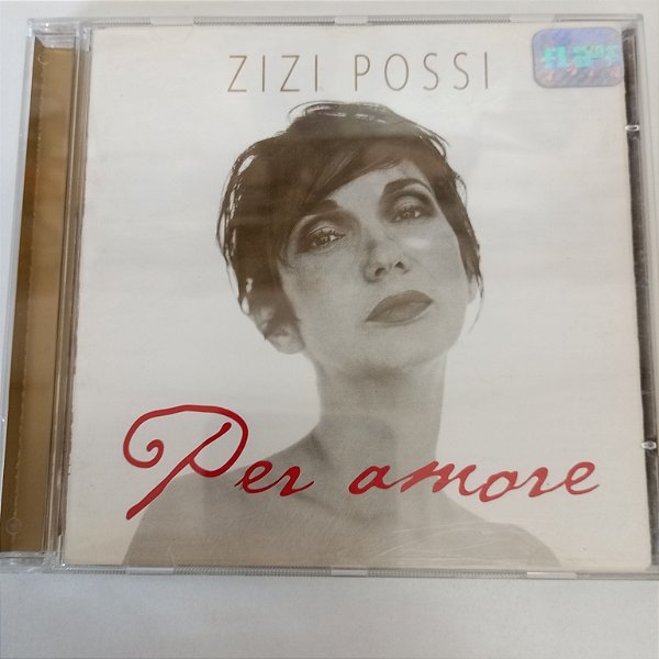 Cd Zizi Possi - Per Amore Interprete Zizi Possi (1997) [usado]