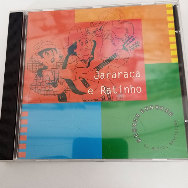 Cd Jararaca e Ratinho - Acervo Funarte Interprete Jararaca e Ratinho [usado]