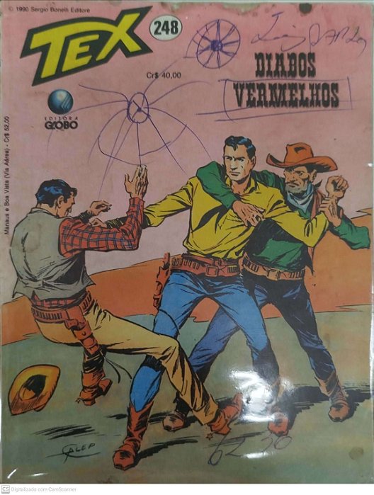 Gibi Tex Nº 248 Autor (1990) [usado]