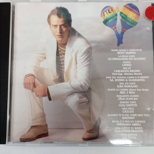 Cd Salsa e Merengue Interprete Varios Aristas (1996) [usado]