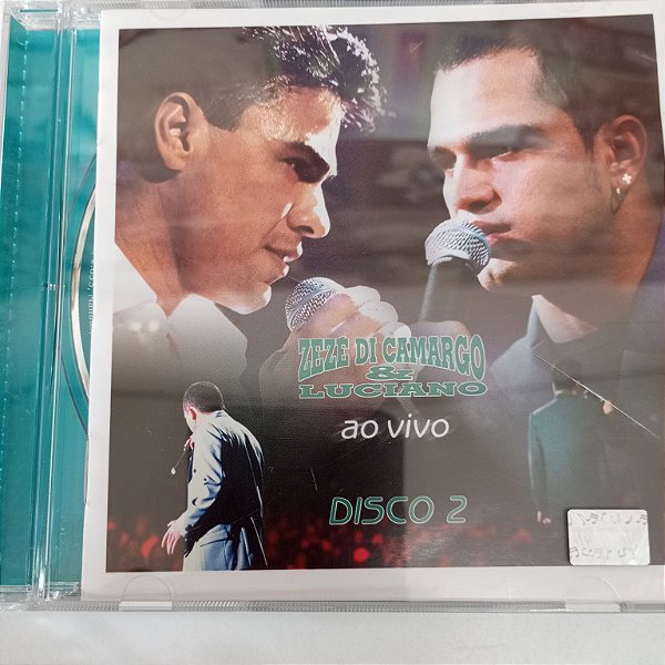 Cd Zezé Di Camargo e Luciano ao Vivo Interprete Zeze Di Camargo e Luciano [usado]