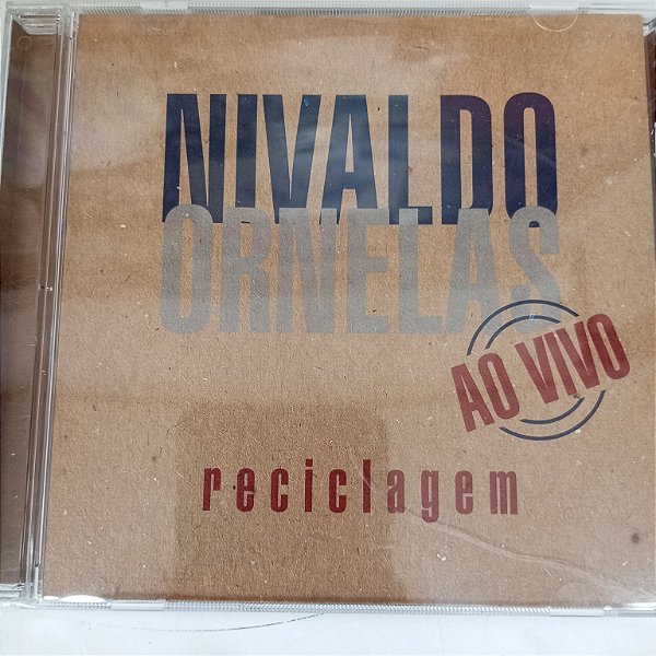 Cd Nivaldo Ornelas ao Vivo Interprete Nilvaldo Ornelas [usado]