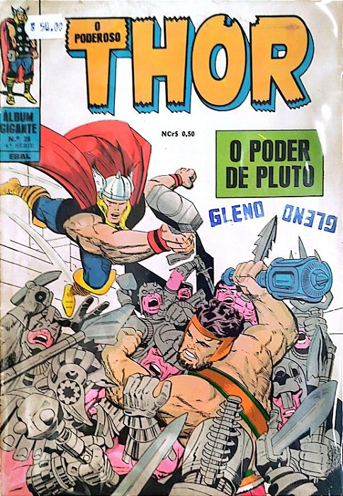 Gibi Álbum Gigante #28 Autor (1970) [usado]