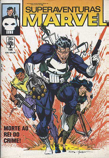 Gibi Superaventuras Marvel #105 Autor (1991) [usado]