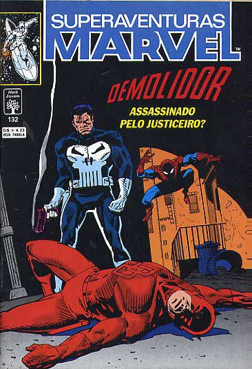 Gibi Superaventuras Marvel #132 Autor (1993) [usado]