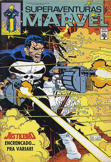 Gibi Superaventuras Marvel #128 - Formatinho Autor (1993) [usado]