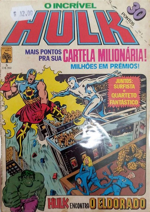 Gibi o Incrível Hulk #5 Autor (1983) [usado]
