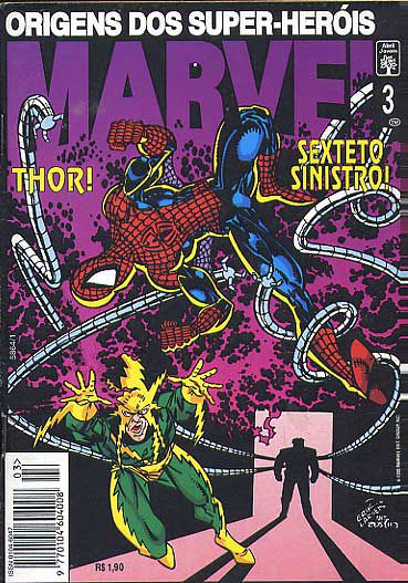 Gibi Origens dos Super-heróis Marvel #3 Autor (1995) [usado]