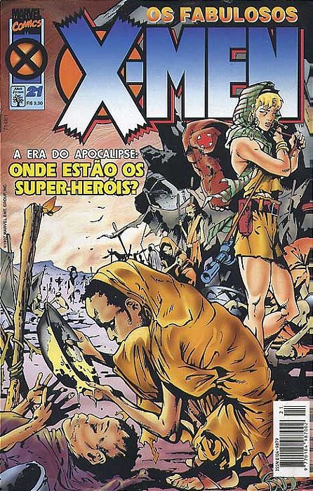 Gibi os Fabulosos X-men #21 Autor (1997) [usado]