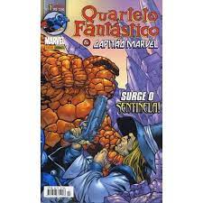 Gibi Quarteto Fantástico & Capitão Marvel #7 Autor (2003) [usado]