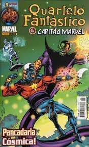 Gibi Quarteto Fantástico & Capitão Marvel #9 Autor (2003) [usado]