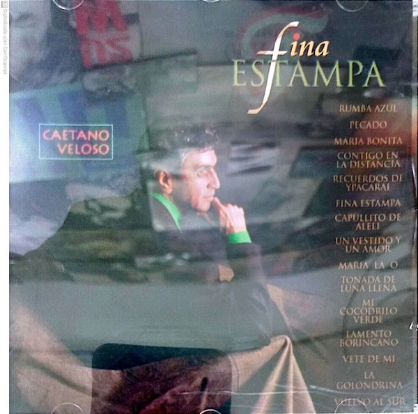 Cd Caetano Veloso - Fina Estrampa Interprete Caetano Veloso (15) [usado]
