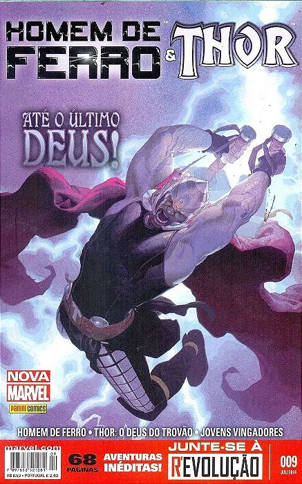 Gibi Homem de Ferro & Thor #9 Autor (2014) [usado]