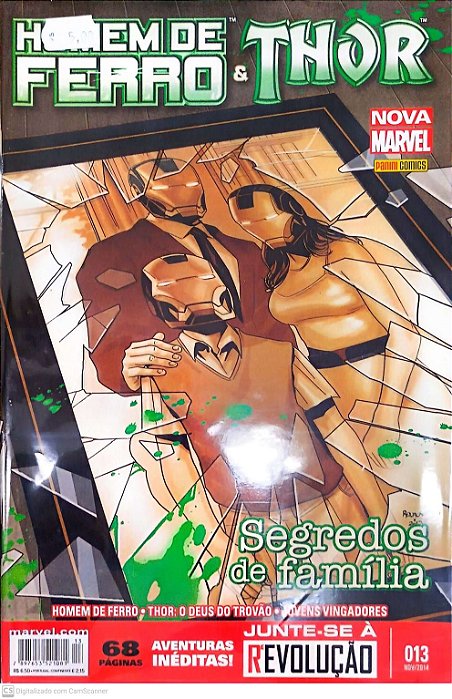 Gibi Homem de Ferro & Thor #13 Autor (2014) [usado]