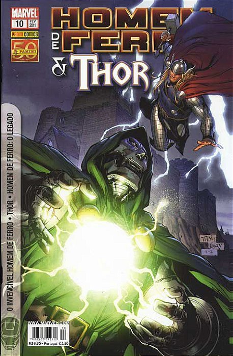 Gibi Homem de Ferro & Thor #10 Autor (2011) [usado]