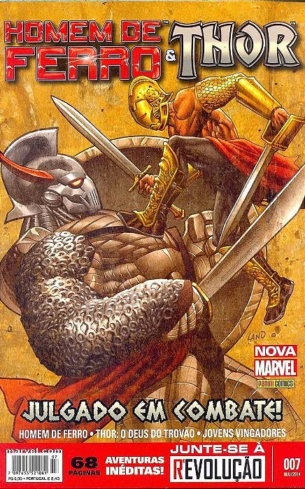 Gibi Homem de Ferro & Thor #7 Autor (2014) [usado]