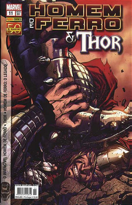 Gibi Homem de Ferro & Thor #11 Autor (2011) [usado]