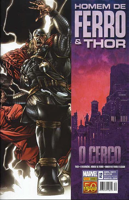 Gibi Homem de Ferro & Thor #12 Autor (2011) [usado]