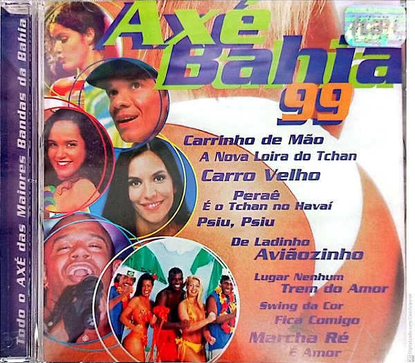 Cd Axé Bahia 99 Interprete Vários [usado]