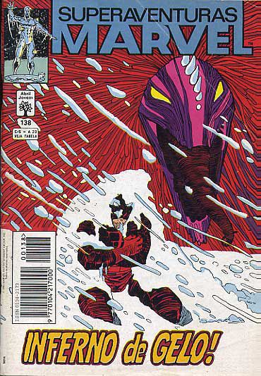 Gibi Superaventuras Marvel #138 - Formatinho Autor (1993) [usado]
