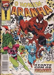 Gibi Homem-aranha #140 Autor (1995) [usado]