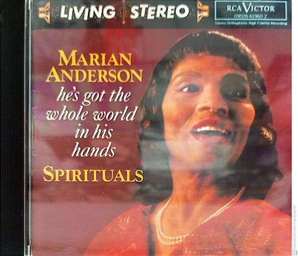 Cd Marian Anderson - Spirituals Interprete Marian Anderson (1995) [usado]