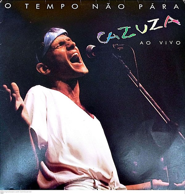 Disco de Vinil Cazuza ao Vivo - o Tempo Não para Interprete Cazuza (1988) [usado]