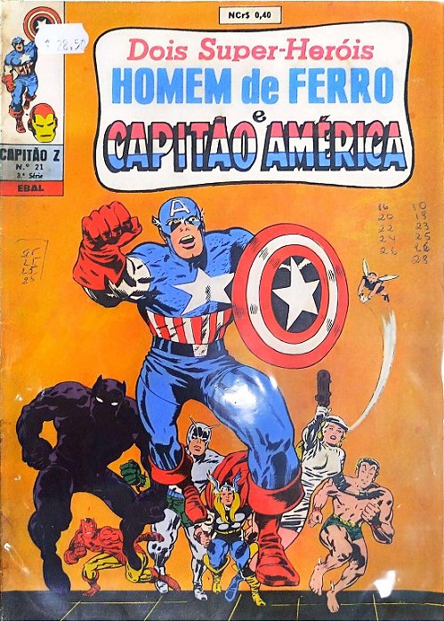 Gibi Capitão Z #21 Autor (1969) [usado]