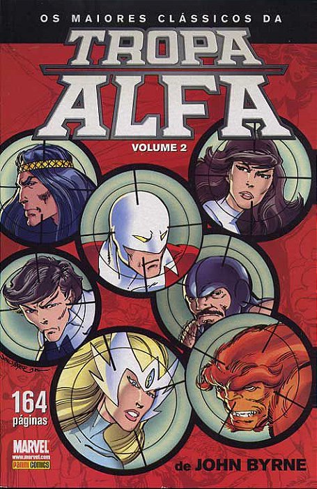 Gibi os Maiores Clássicos da Tropa Alfa #2 Autor John Byrne (2009) [usado]