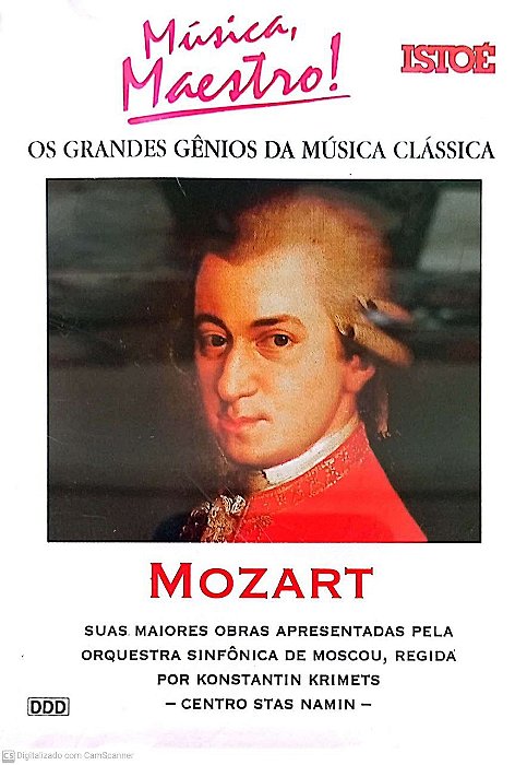 Cd Música Maestro - Mozart Interprete Orquestra Sinfonica de Moscou [usado]