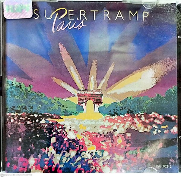 Cd Supertramp - Paris Box com Dois Cds Interprete Supertramp (1989) [usado]