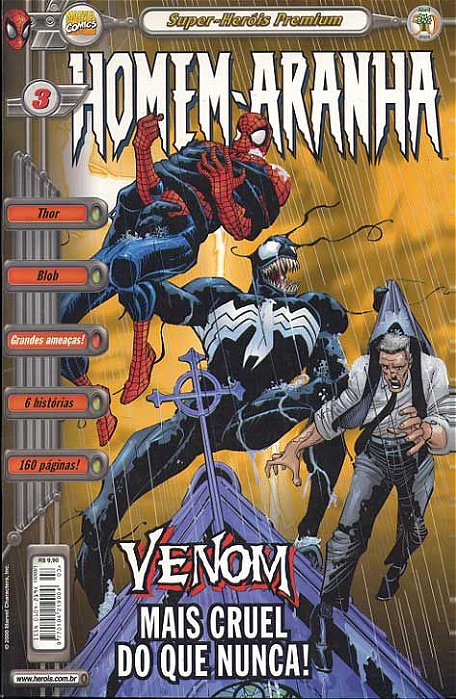 Gibi Homem-aranha #3 Autor (2000) [usado]