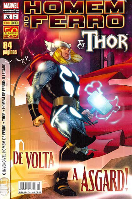 Gibi Homem de Ferro & Thor #20 Autor (2011) [usado]
